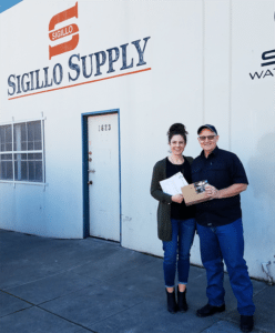 United Pipe's Chris Ice at Sigillo Supply in San Francisco, CA