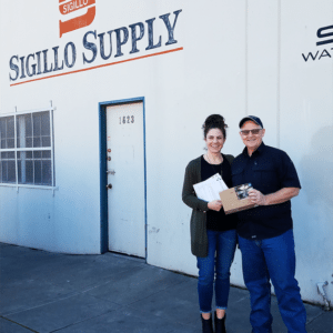 United Pipe's Chris Ice at Sigillo Supply in San Francisco, CA