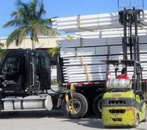 PVC Pipe Delivery From United Pipe & Steel