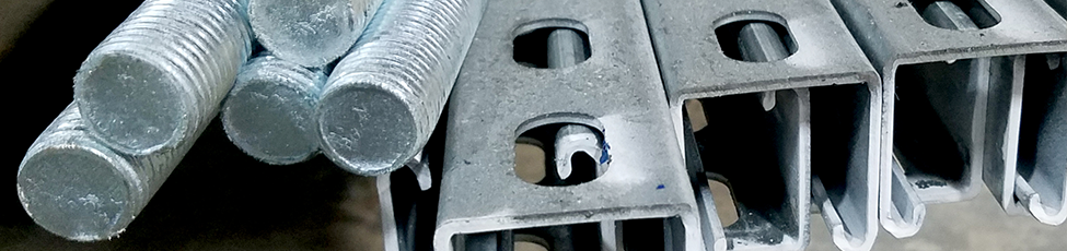 Strut and threaded rod inventory used for wholesale stocking and order fill